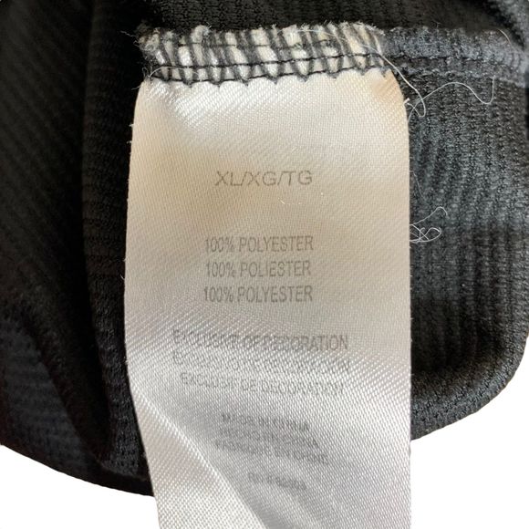 Free Country Men's 1/4 Zip Micro Tech Raglan Long Sleeve Shirt Blue Gray Size XL - Picture 5 of 5